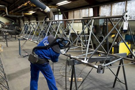 produktion - gittermast produktion - gittermast